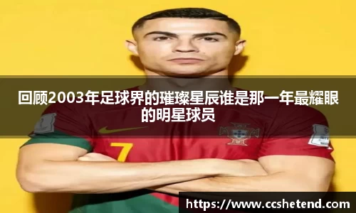 回顾2003年足球界的璀璨星辰谁是那一年最耀眼的明星球员